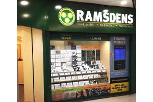 Ramsdens jewellery shop on sale